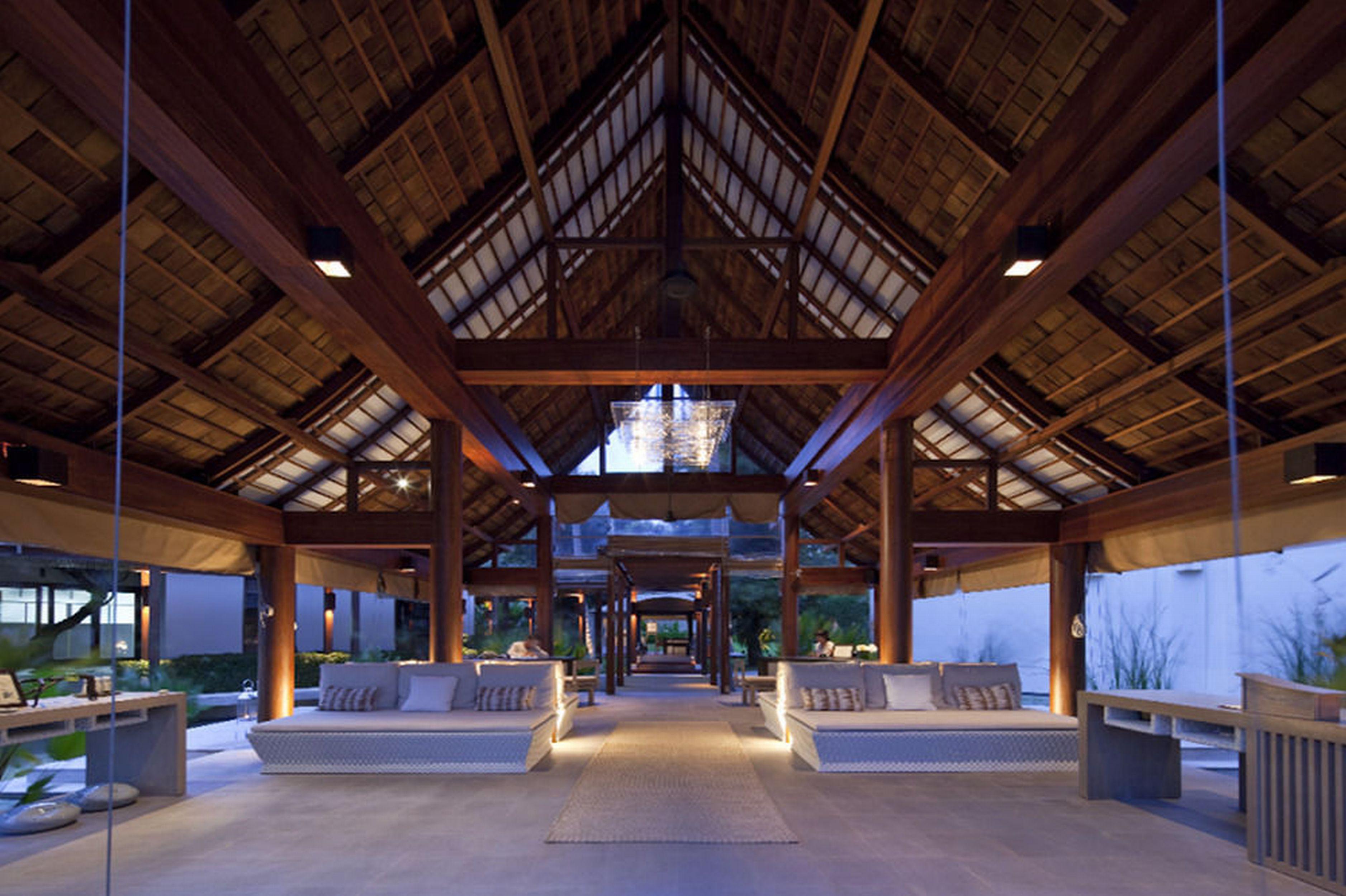سالا ساموي تشيونج مون بيتش Choeng Mon المظهر الخارجي الصورة The lobby at the resort